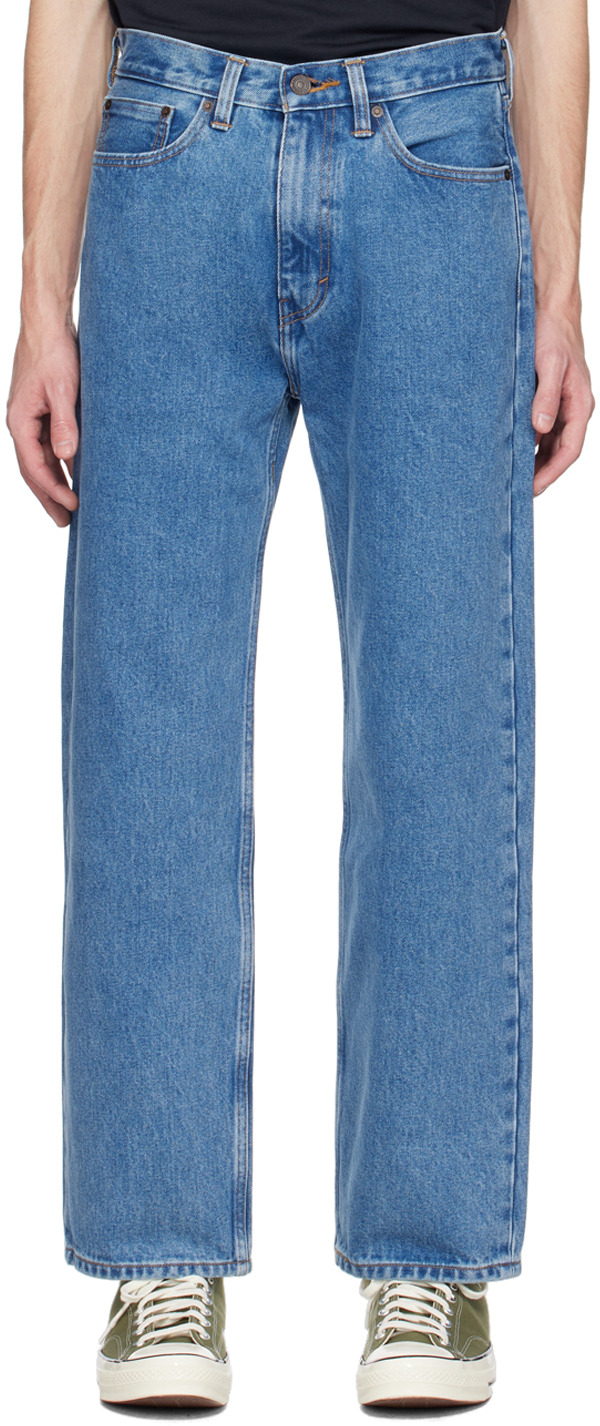 Levi's: Blue Skate Baggy Jeans | SSENSE