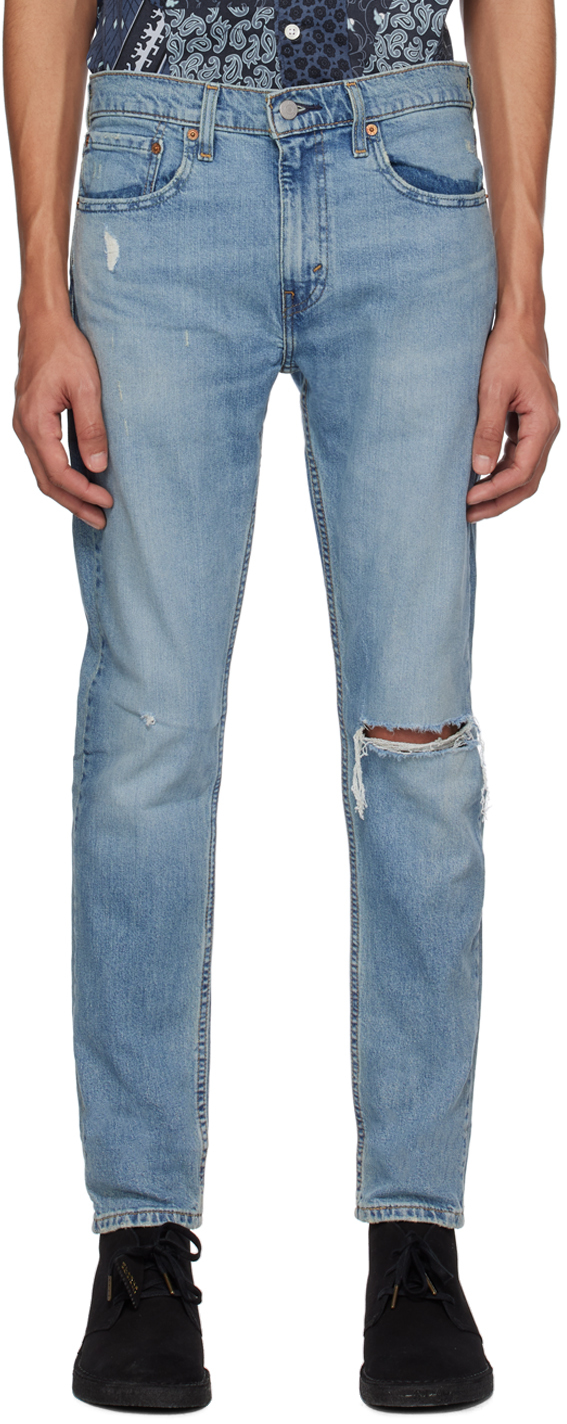 Levi's Blue 512 Slim Taper Jeans In Z1979 Light Indigo