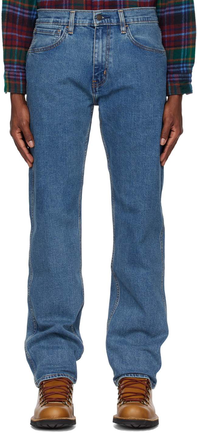 Levi's: Blue Workwear Jeans | SSENSE UK