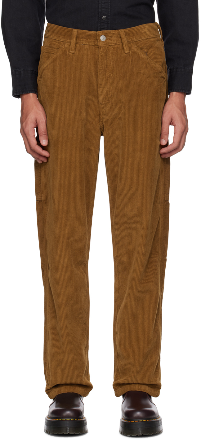 Brown Stay Loose Trousers
