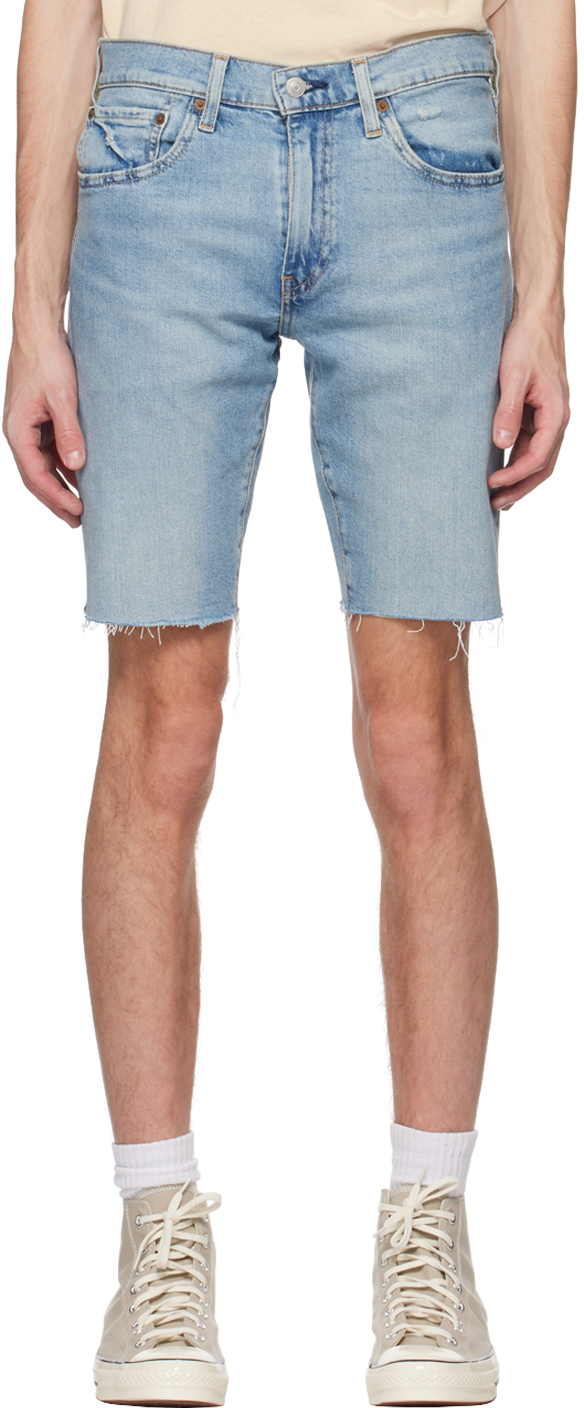 Levi's Indigo 412 Denim Shorts