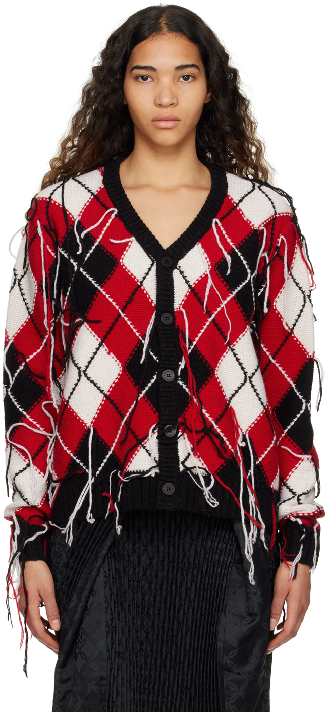 Red Guddle Cardigan