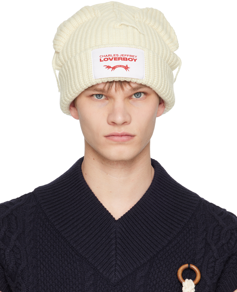 ラバーボーイCHUNKY EARS BEANIE / ECRU