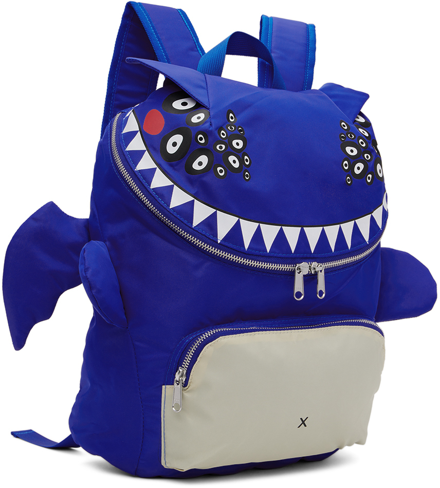 Charles Jeffrey Loverboy Ssense Exclusive Kids Blue Beithir Backpack In Blue