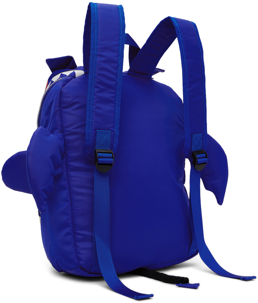 Charles Jeffrey Loverboy Ssense Exclusive Kids Blue Beithir Backpack In Blue