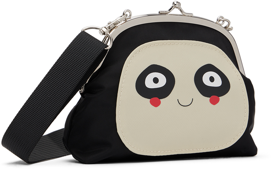 CHARLES JEFFREY LOVERBOY SSENSE EXCLUSIVE KIDS BLACK BLIM BAG 