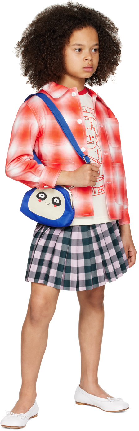 Charles Jeffrey Loverboy Ssense Exclusive Kids Blue Blim Bag In Blue