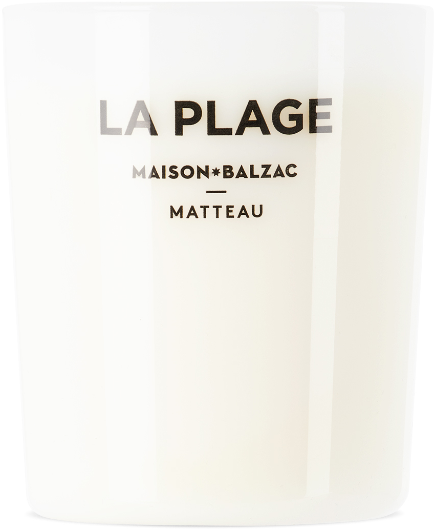 Maison Balzac Matteau Edition Large 'la Plage' Candle In Le Plage