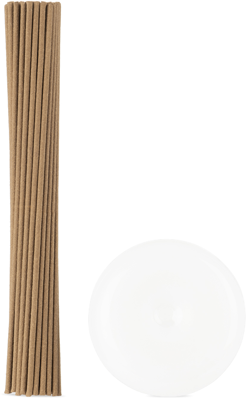 White 'and now, relax' Incense Set by Maison Balzac on Sale