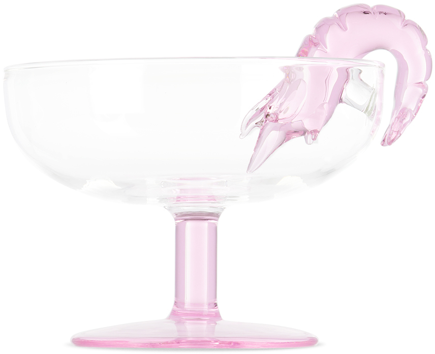 Pink Prawn Cocktail Coupe