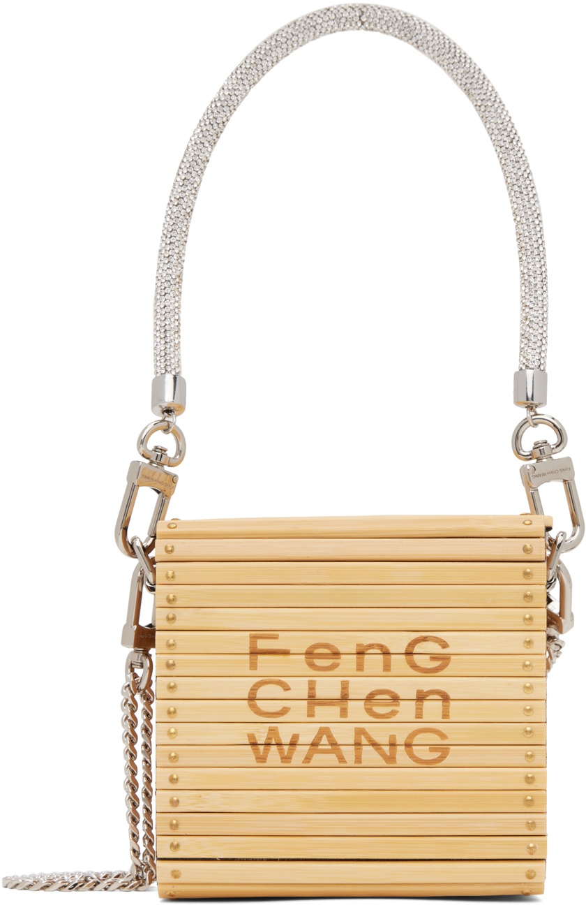 Feng Chen Wang Tan Small Square Bamboo Bag In Diamond