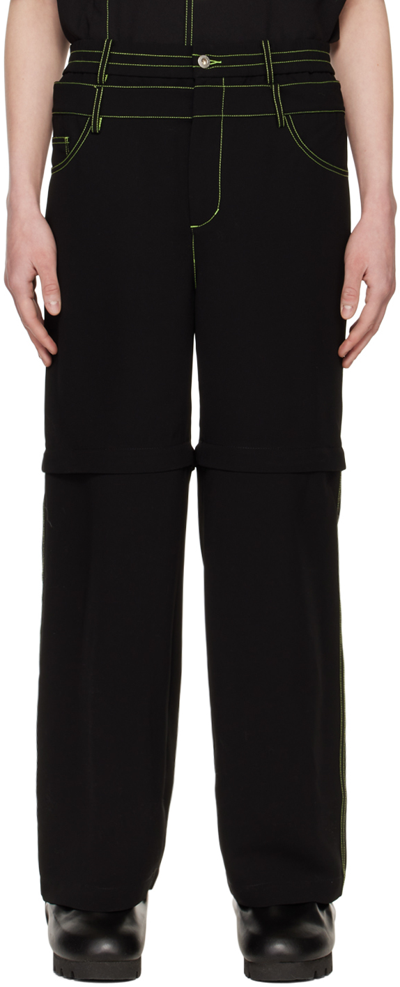 Black Convertible Trousers