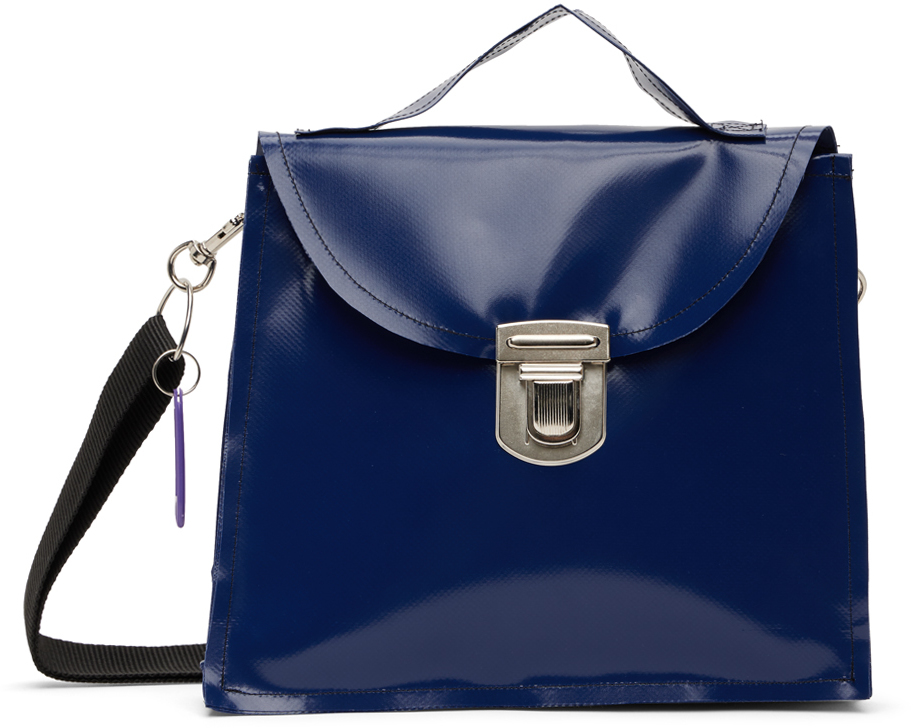 Camiel Fortgens Blue Crooked Bag | ModeSens