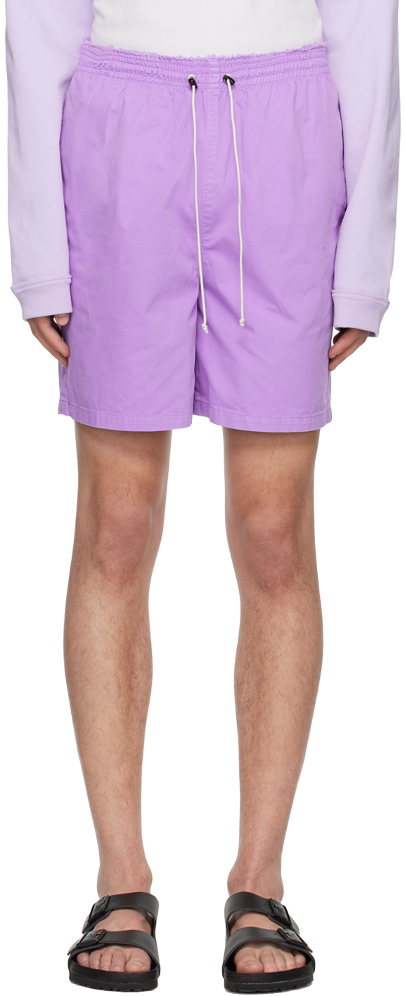 Camiel Fortgens Purple Knee Shorts