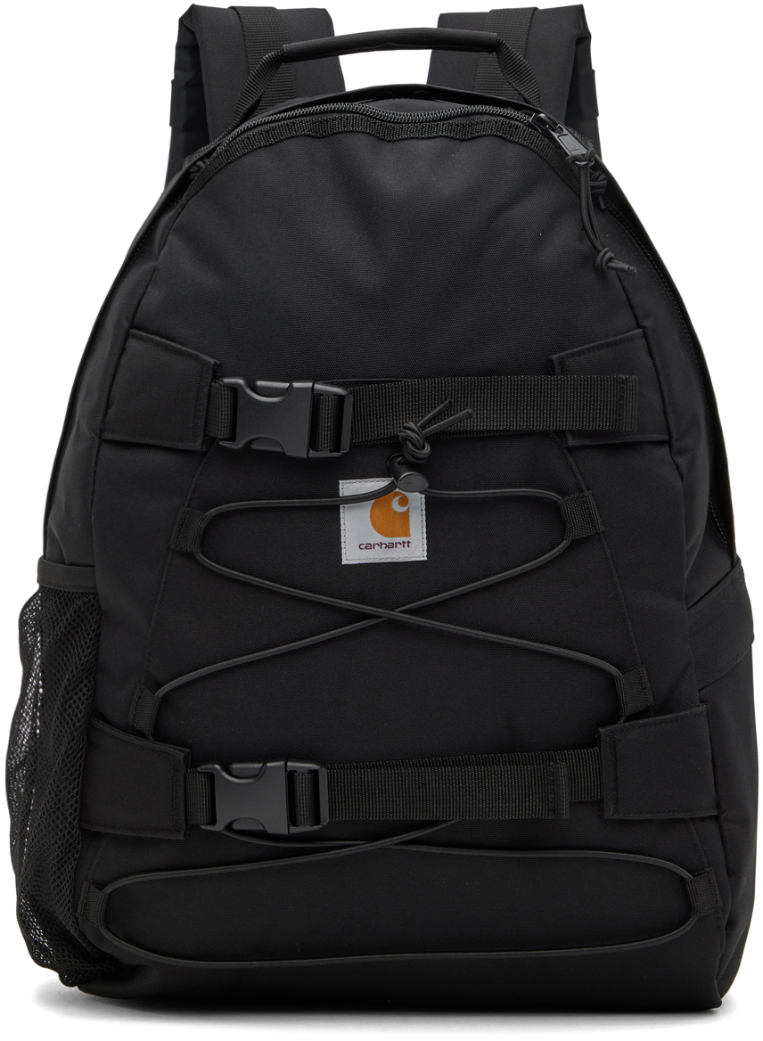 Carhartt Black Kickflip Backpack In 89xx Black