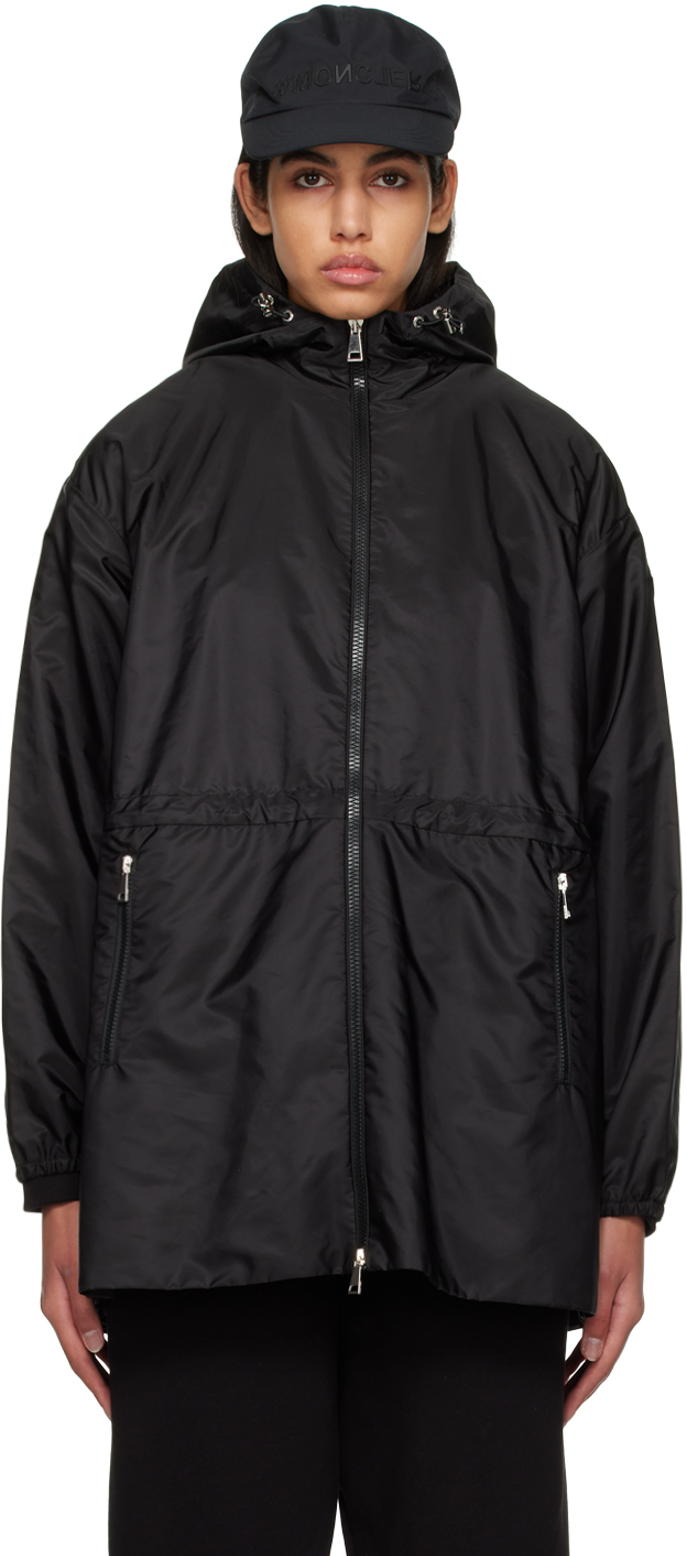 Shop Moncler Black Wete Jacket In 999 Black