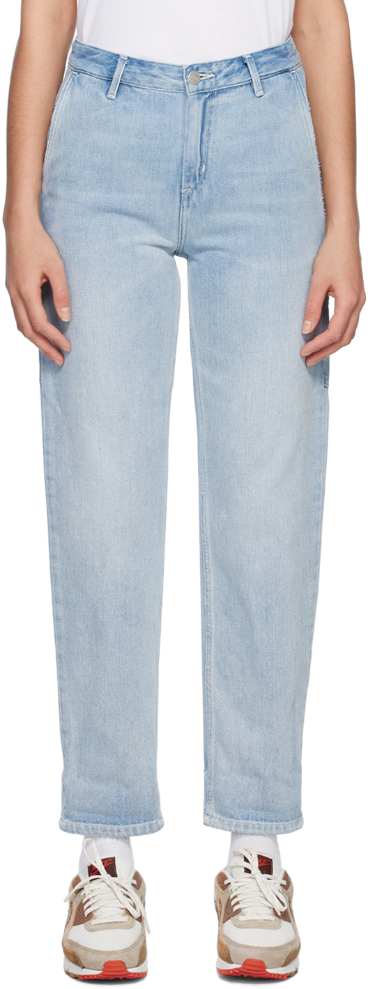 Blue Pierce Jeans by Carhartt Work In Progress on Sale