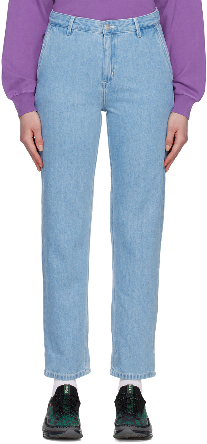 Carhartt Blue Pierce Jeans In 0112 Blue Stone Blea