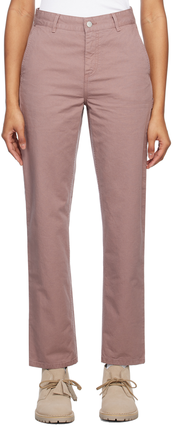 Carhartt Taupe Pierce Trousers In 1cogd Lupinus