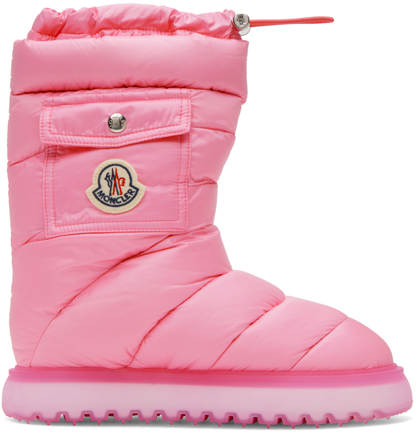 Pink Gaia Pocket Down Boots