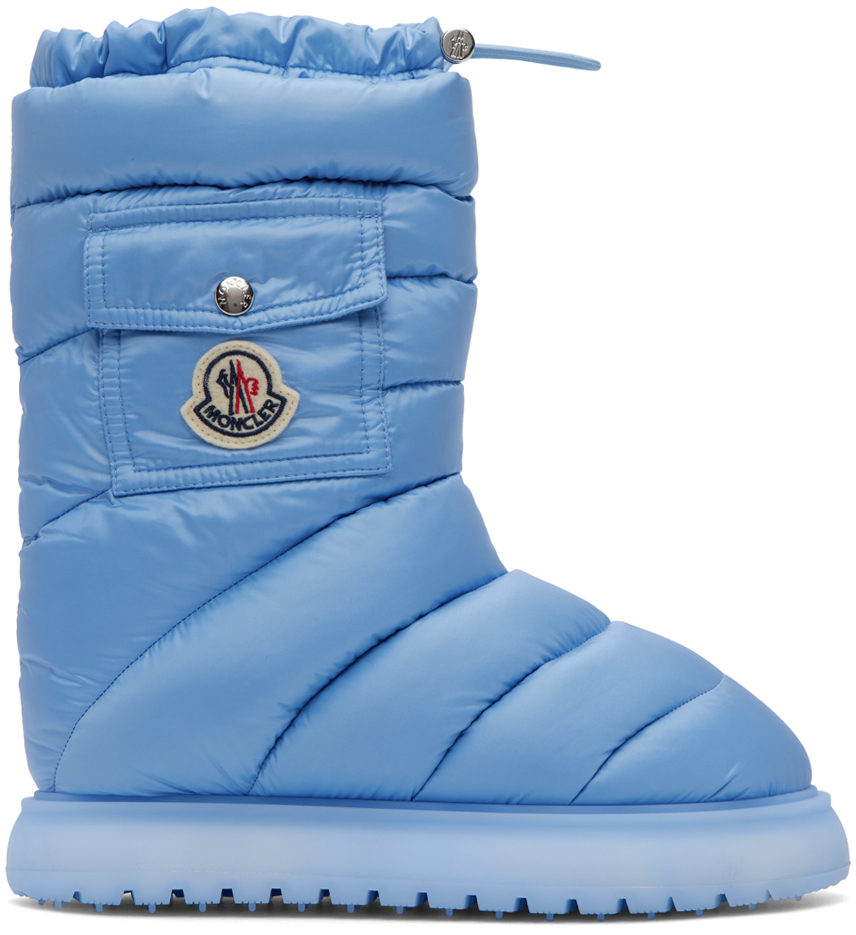Moncler Gaia 填充雪靴 In Blue