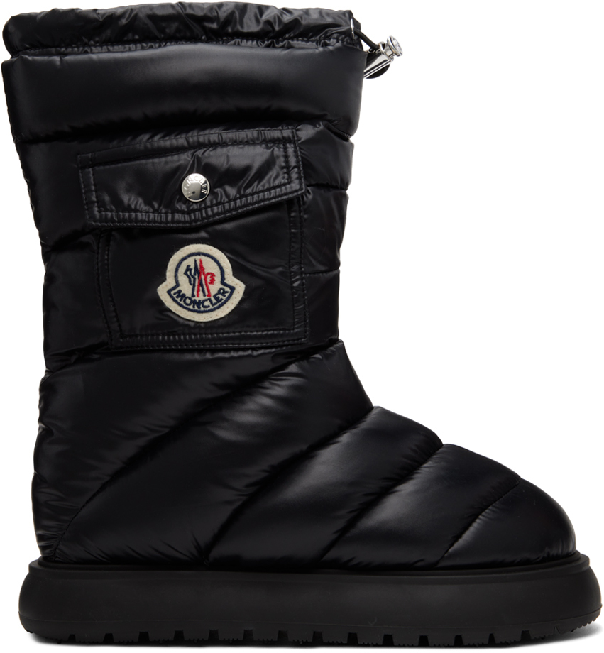 Moncler Gaia Snow Boot In Black