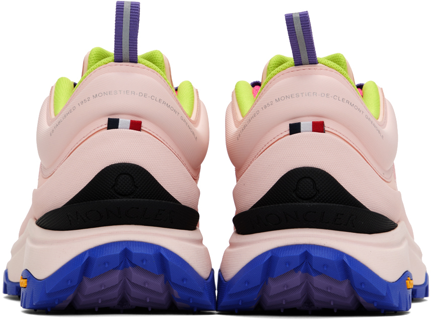 Shop Moncler Pink Trailgrip Lite Sneakers In 50n Pink