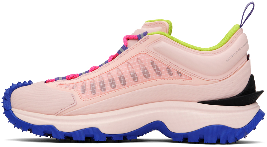 Shop Moncler Pink Trailgrip Lite Sneakers In 50n Pink