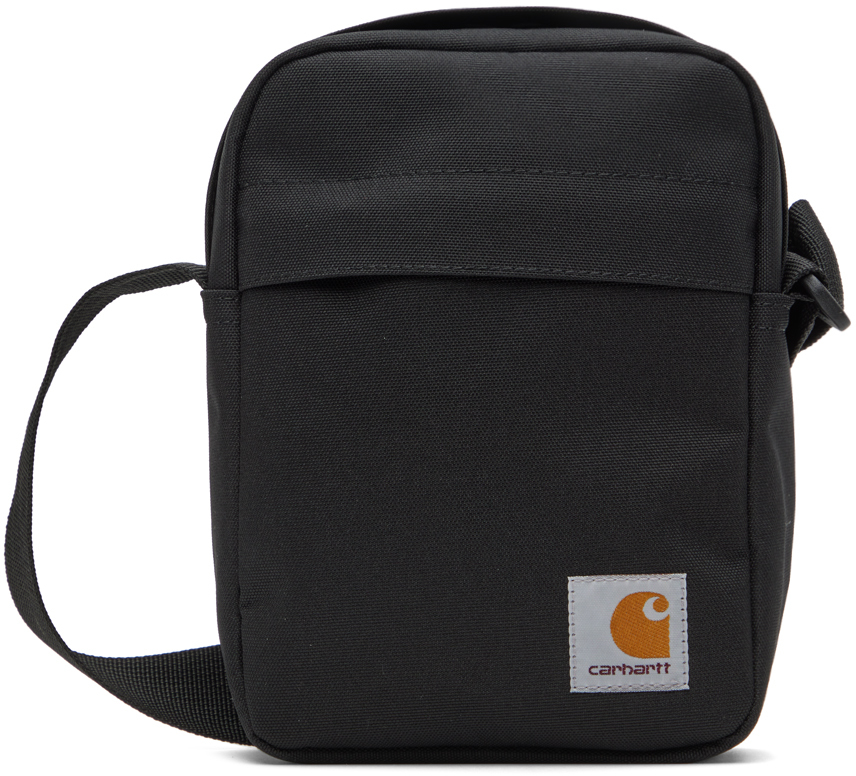 Carhartt Work In Progress Black Jake Shoulder Bag SSENSE UK