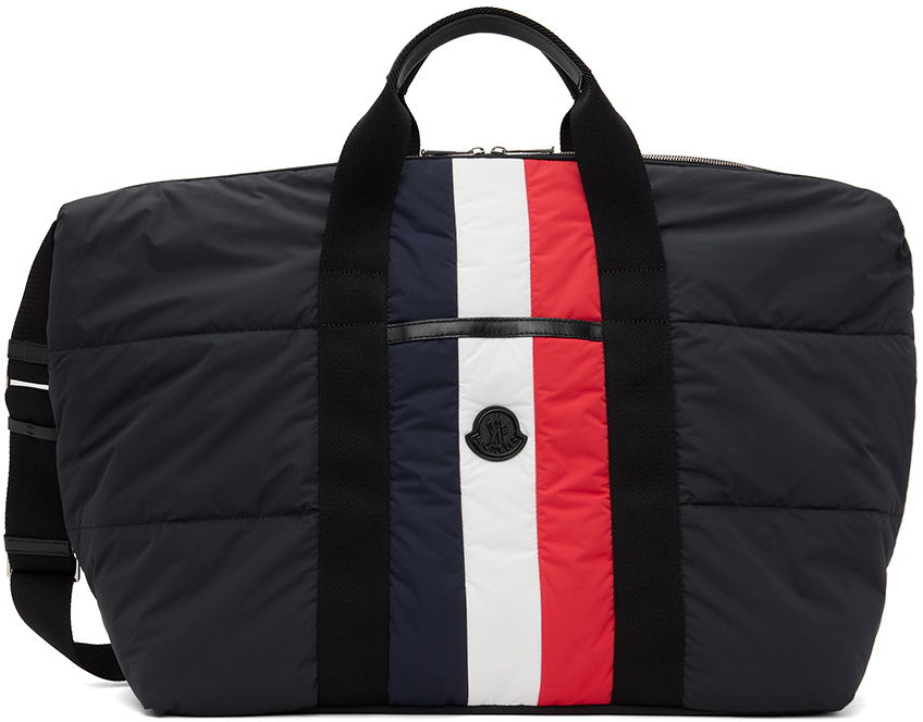 Moncler Black Bohdan Duffle Bag In 999 Black