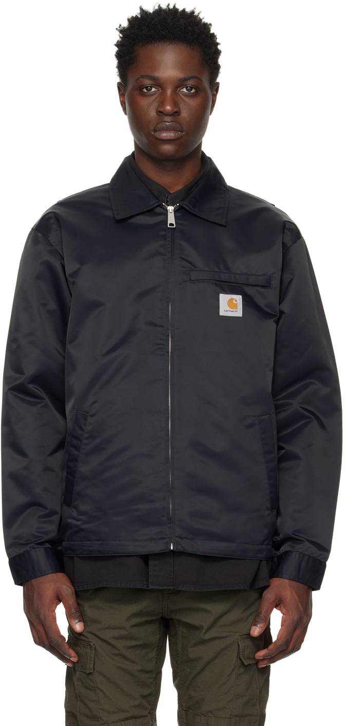 Black Manu Jacket by Carhartt Work In Progress on Sale