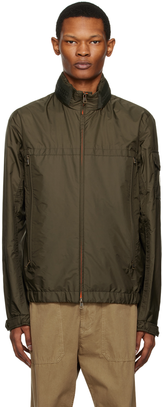 Moncler: Khaki Nire Jacket | SSENSE UK