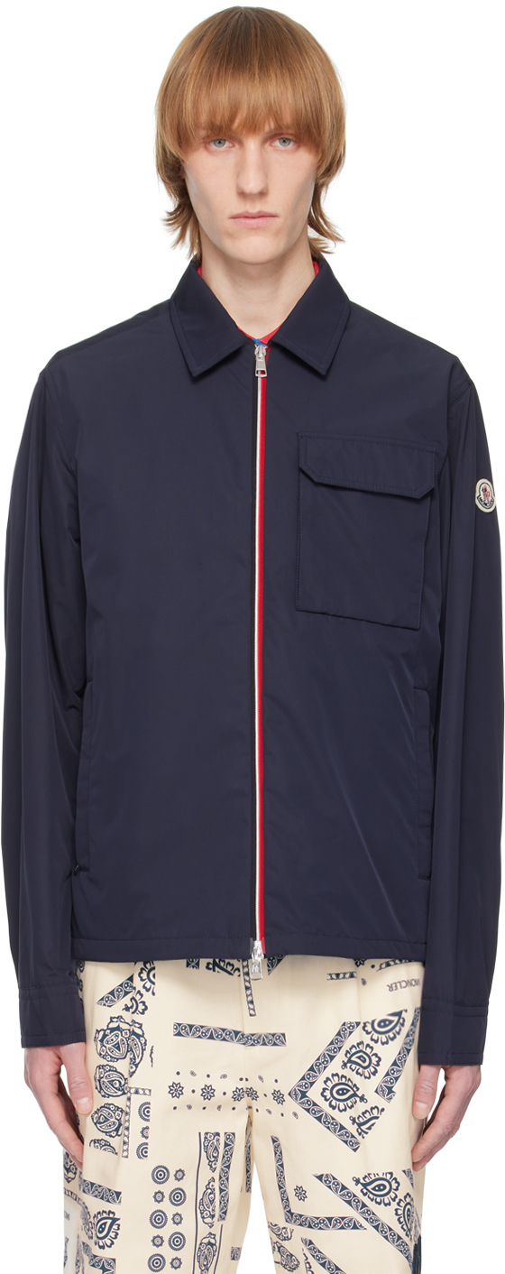 Shop Moncler Navy Epte Jacket In 74s Navy