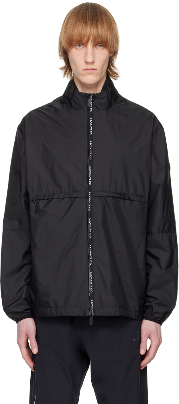 Shop Moncler Black Sabik Jacket In 999 Black