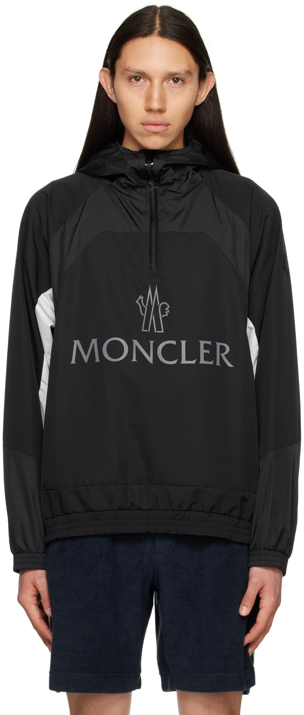 Shop Moncler Black Mattres Jacket In 999 Black