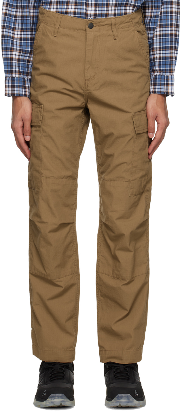 Carhartt Brown Regular Cargo Trousers