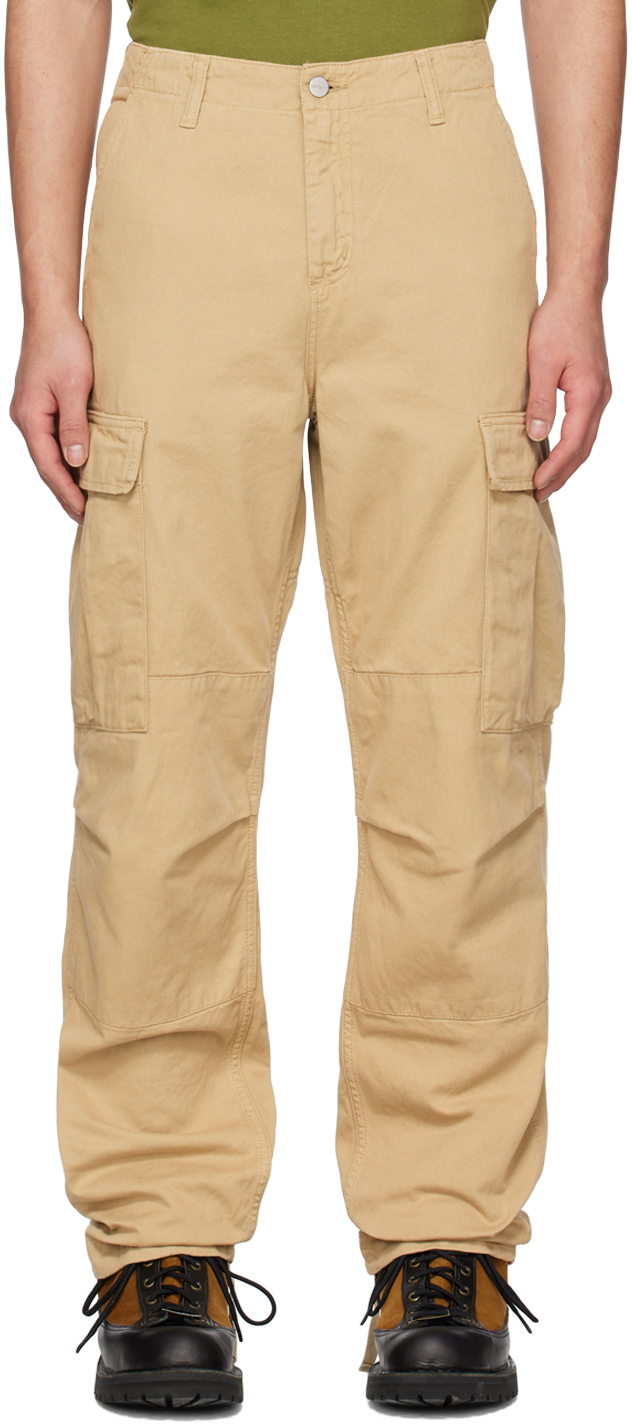 Khaki Regular Cargo Pants