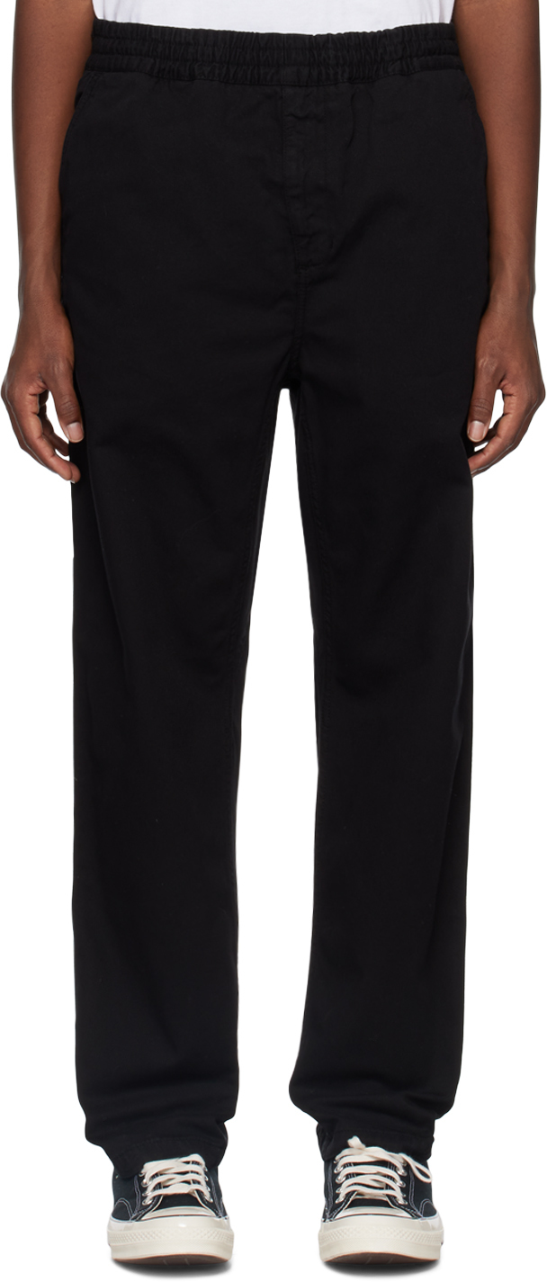 CARHARTT BLACK FLINT TROUSERS