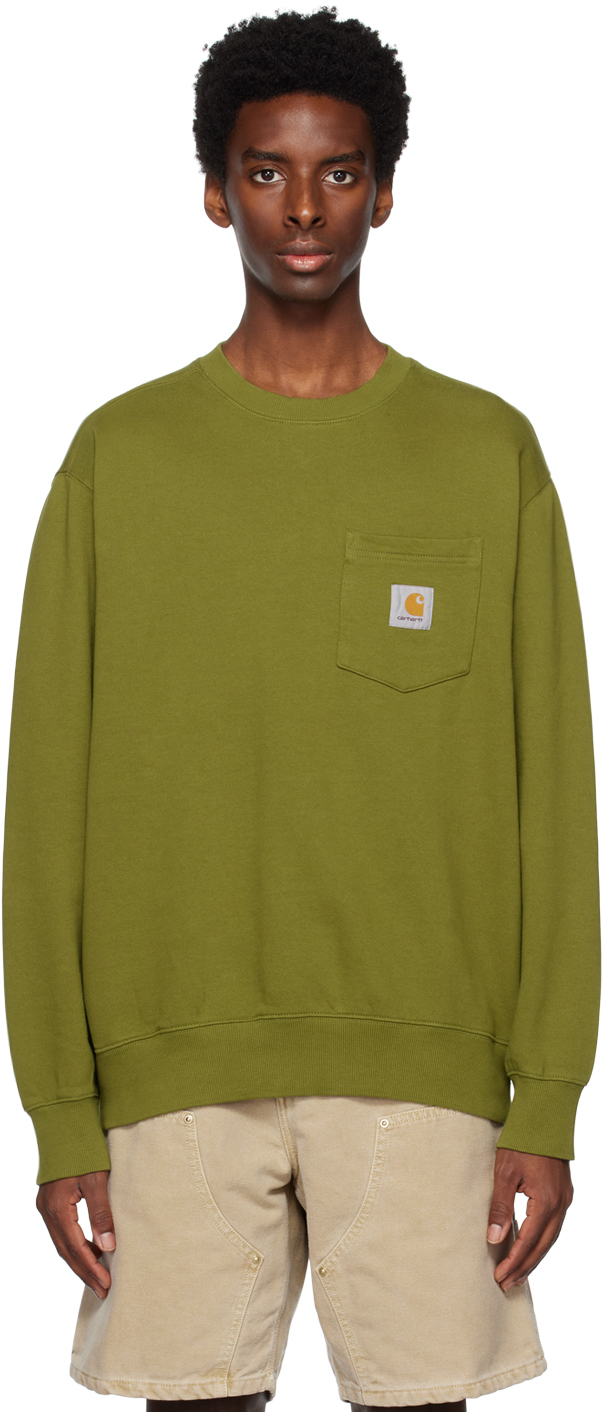 Green Pocket Sweatshirt
