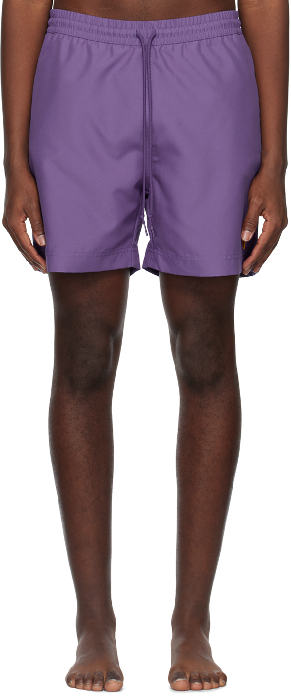Purple Chase Swim Shorts