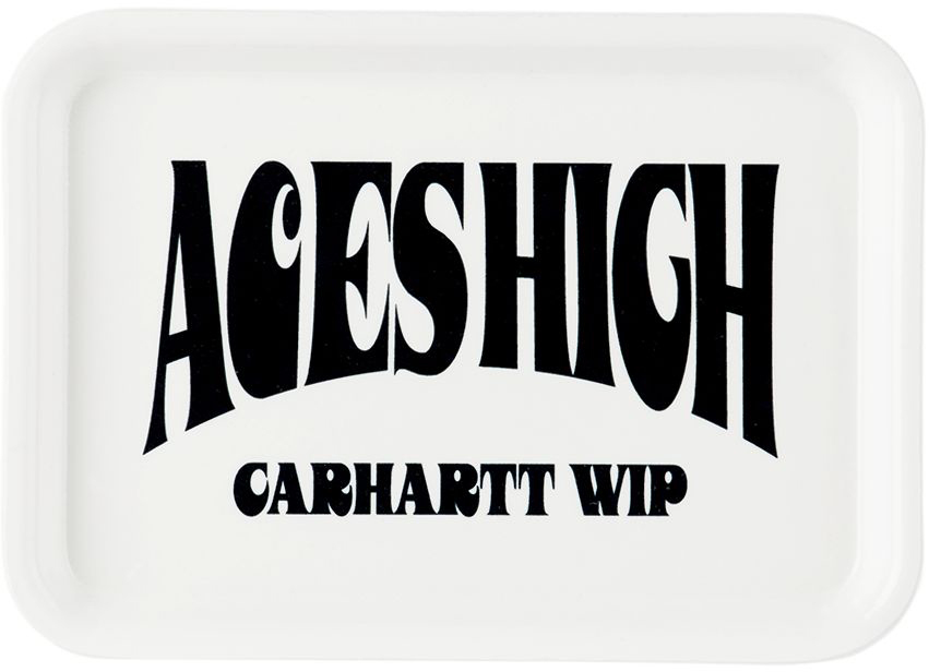 Carhartt White Aces Mini Camtray In White/ Wax