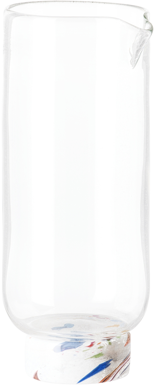 Misette Multicolor Colorblock Confetti Pitcher In Colorblock Confetti