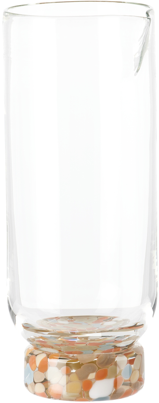 Misette Multicolor Natural Confetti Pitcher In Natural Confetti