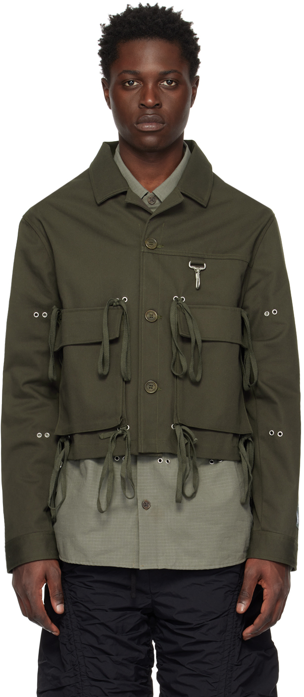 Khaki Modular Pocket Jacket