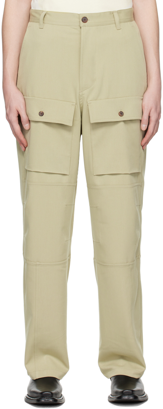 【関税込み】The Frankie Shop グリーン Grant カーゴパンツ the-frankie-shop-green-grant-