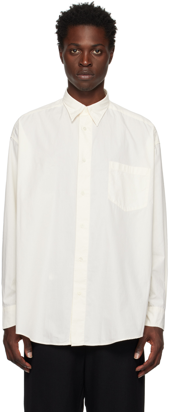 The Frankie Shop: Off-White Chadwick Shirt | SSENSE Canada