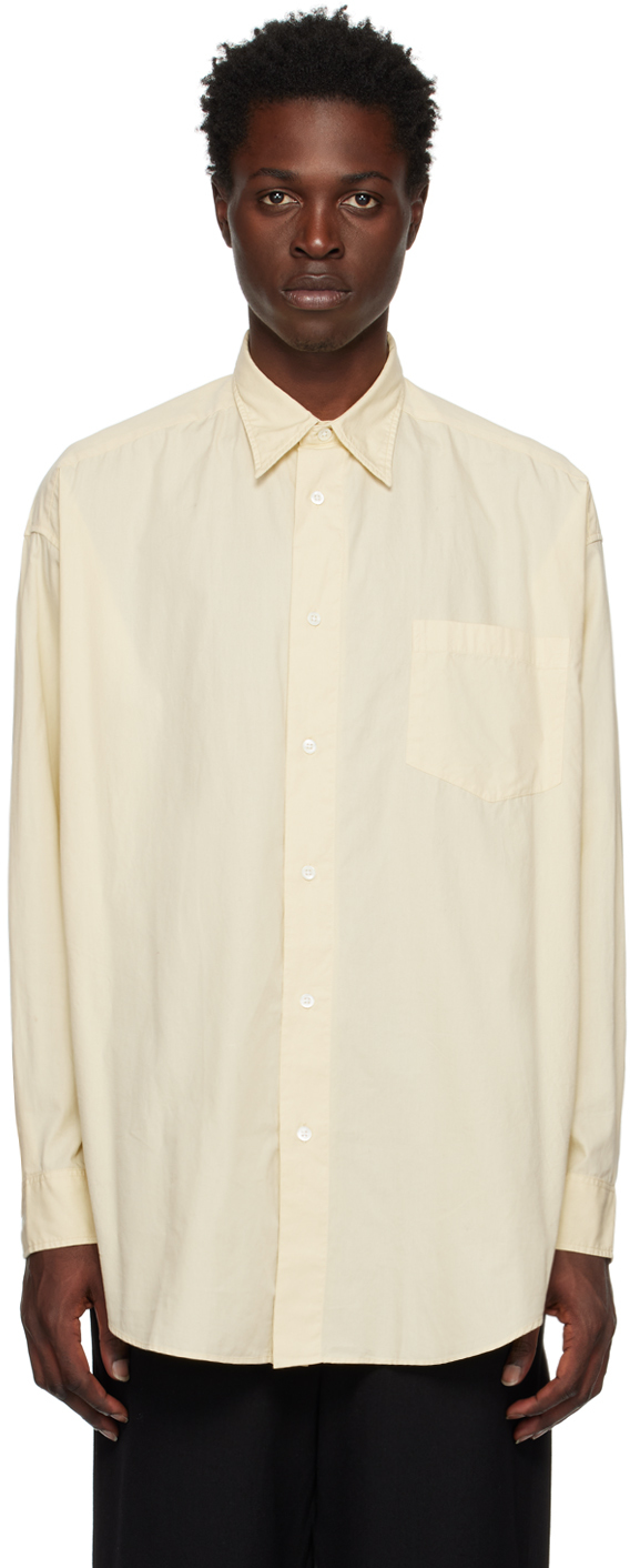 The Frankie Shop: Yellow Chadwick Shirt | SSENSE