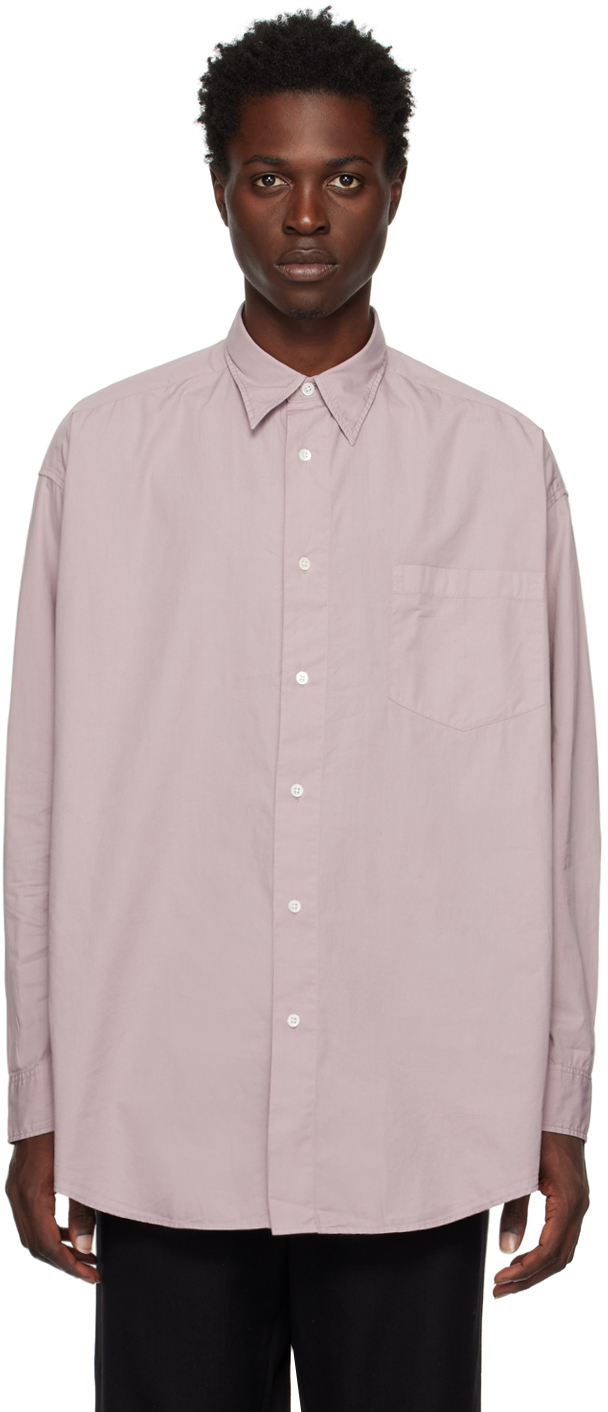 Shop The Frankie Shop Purple Chadwick Shirt In Lilac