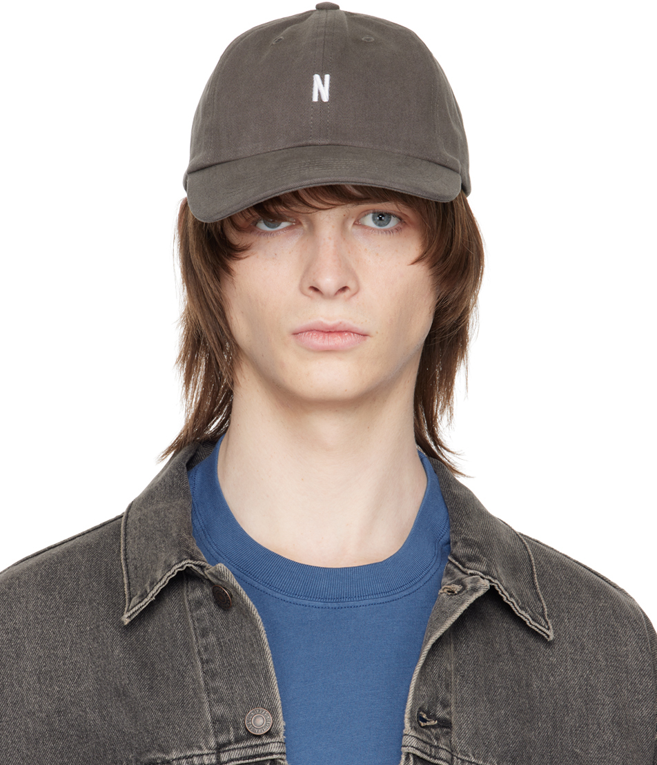 Norse Projects Brown Sports Cap