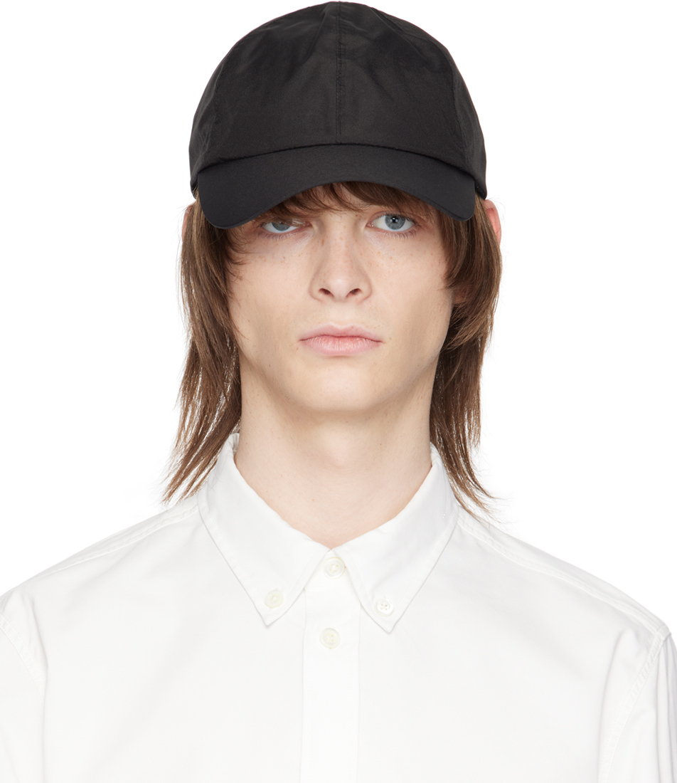 NORSE PROJECTS BLACK SPORTS CAP